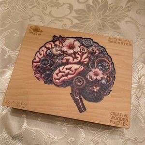 Creative Wooden Neuroscience Puzzle